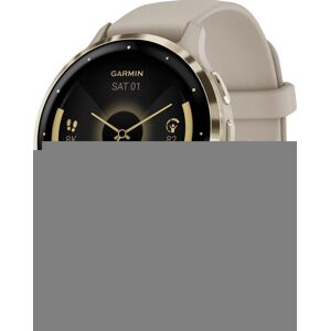 Garmin Venu® 3S Cream Gold / French Gray, Silicone Band 010-02785-02