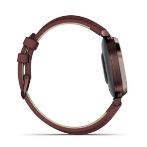 Garmin Lily® 2 Classic Dark Bronze / Mulberry Leather Band 010-02839-03