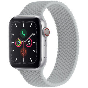 4wrist Elastický silikonový řemínek pro Apple Watch 38/40/41 mm - Grey