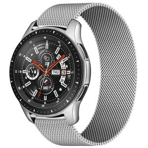4wrist Milánský tah pro Samsung Galaxy Watch 6/5/4 - Stříbrný