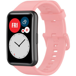 4wrist Silikonový řemínek pro Huawei Watch FIT, FIT SE, FIT new - Pink