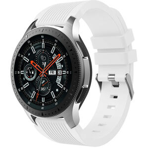 4wrist Silikonový řemínek pro Samsung Galaxy Watch - Bílý 20 mm