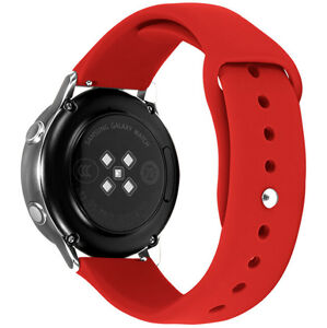 4wrist Silikonový řemínek pro Samsung Galaxy Watch - Red 20 mm
