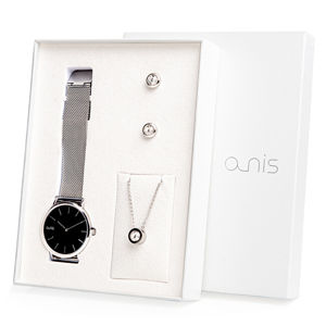 A-NIS Set hodinek, náhrdelníku a náušnic AS100-04