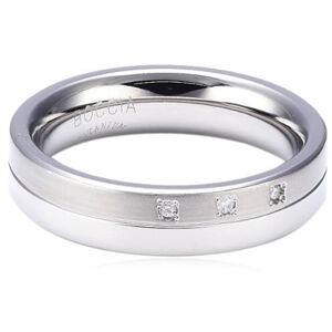 Boccia Titanium Titanový snubní prsten s diamanty 0129-03 50 mm