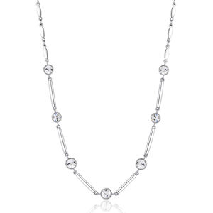 Brosway Slušivý ocelový náhrdelník s čirými krystaly Affinity BFF158
