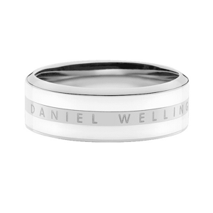 Daniel Wellington Módní ocelový prsten Emalie DW004000 58 mm