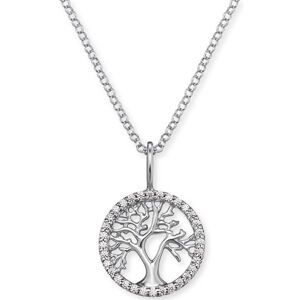 Engelsrufer Stříbrný náhrdelník Strom života se zirkony ERN-LILTREE-ZI