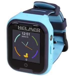 Helmer LK 709 4G modré - dětské hodinky s GPS lokátorem, videohovorem