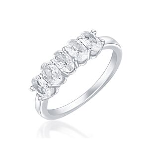 JVD Elegantní stříbrný prsten se zirkony SVLR0705XH2BI 58 mm