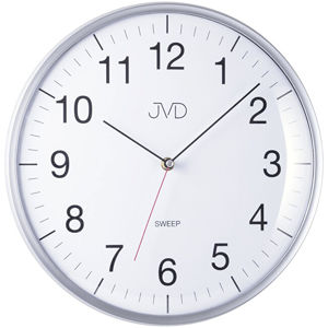 JVD Nástěnné hodiny s tichým chodem HA16 White