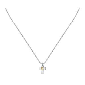 Morellato Moderní ocelový náhrdelník pro muže Gold SATM25
