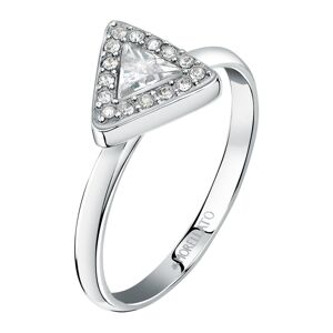 Morellato Módní ocelový prsten s krystaly Trilliant SAWY08 58 mm