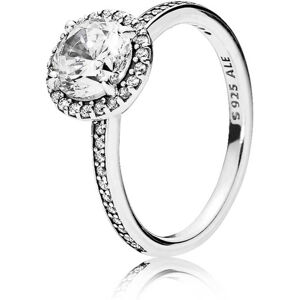 Pandora Třpytivý stříbrný prsten 196250CZ 52 mm