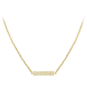 Tommy Hilfiger Pozlacený náhrdelník s krystaly TH2780193