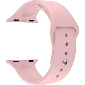 4wrist Silikonový řemínek pro Apple Watch - Růžový 42/44/45/49 mm - S/M
